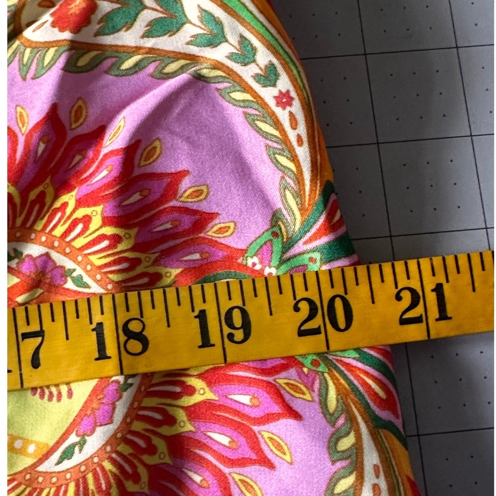 Farm Rio NWT SZ LGE Beach‎ Toucans Scarf Lenzing Ecovero viscose mini dress - Picture 16 of 16